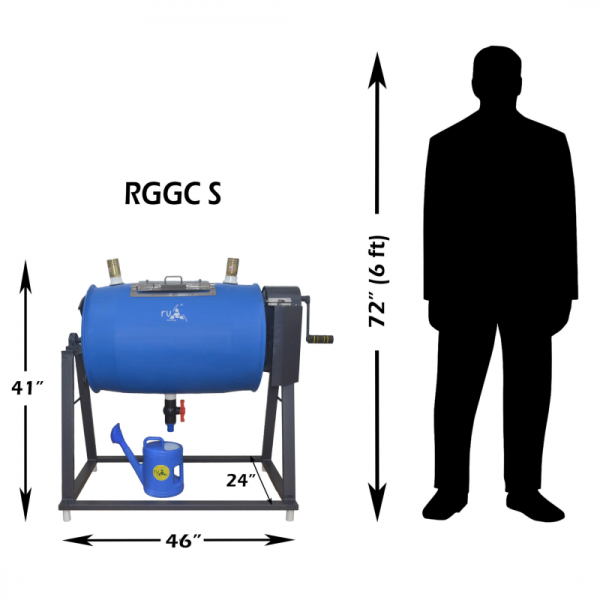 RUR’s Green Gold Aerobic Composter (RGGC) S: 3-5kg./Day - Image 5