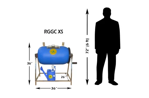 RUR’s Green Gold Aerobic Composter (RGGC) XS: 1kg./Day - Image 4